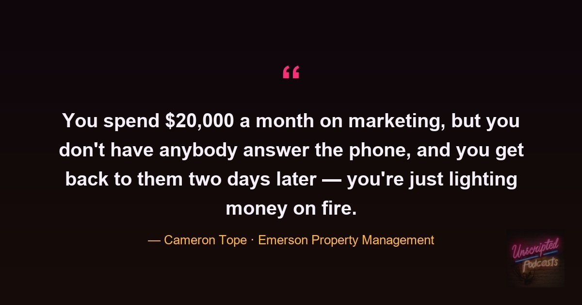 Speed-to-Lead SOP: Stop Lighting Your Marketing Budget on Fire.