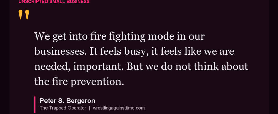 Peter S. Bergeron on the Second Job Nobody Warned You About