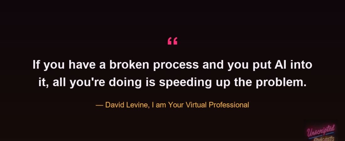 David Levine on Old School Service and New School Tools