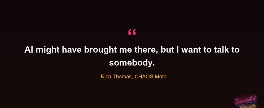 AI Brings the Lead, a Human Closes It – Rich Thomas of CHAOS Moto on Speed to Lead